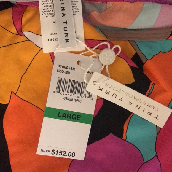 Trina Turk Gemini Swim Cover-Up Tunic NWT - Picture 13 of 13